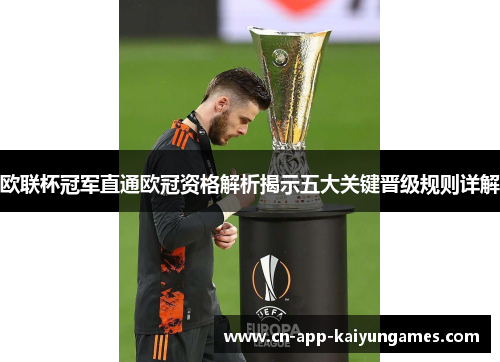 欧联杯冠军直通欧冠资格解析揭示五大关键晋级规则详解
